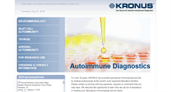 Desktop Screenshot of kronus.com